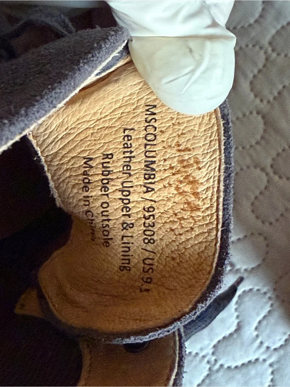 1901 Men's Gray Suede Leather Chukka Desert Boots Lace Up Size 9.5